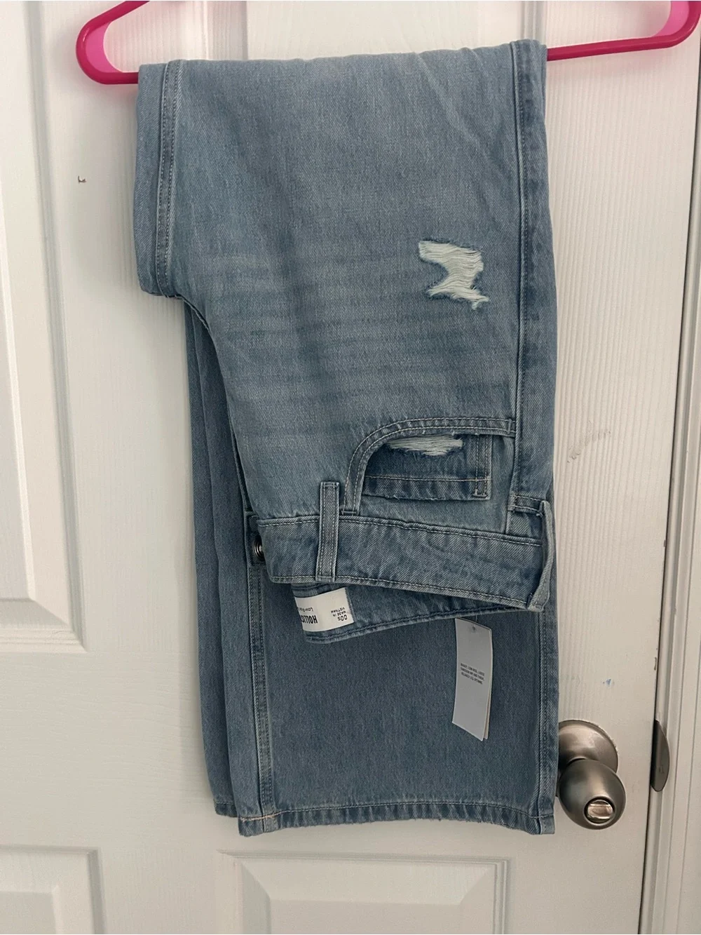 Hollister low rise baggy jeans
